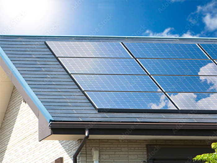 写真:住宅用太陽光発電